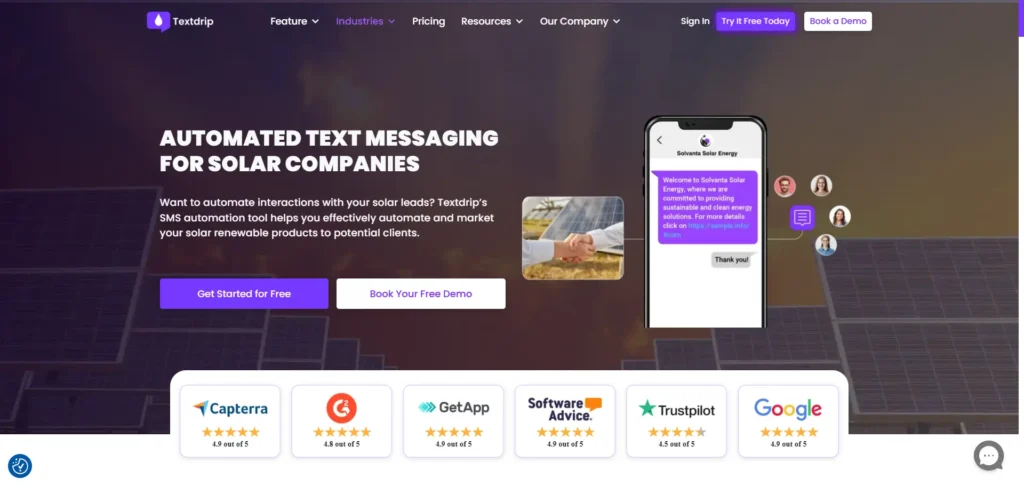 sms marketing for solar