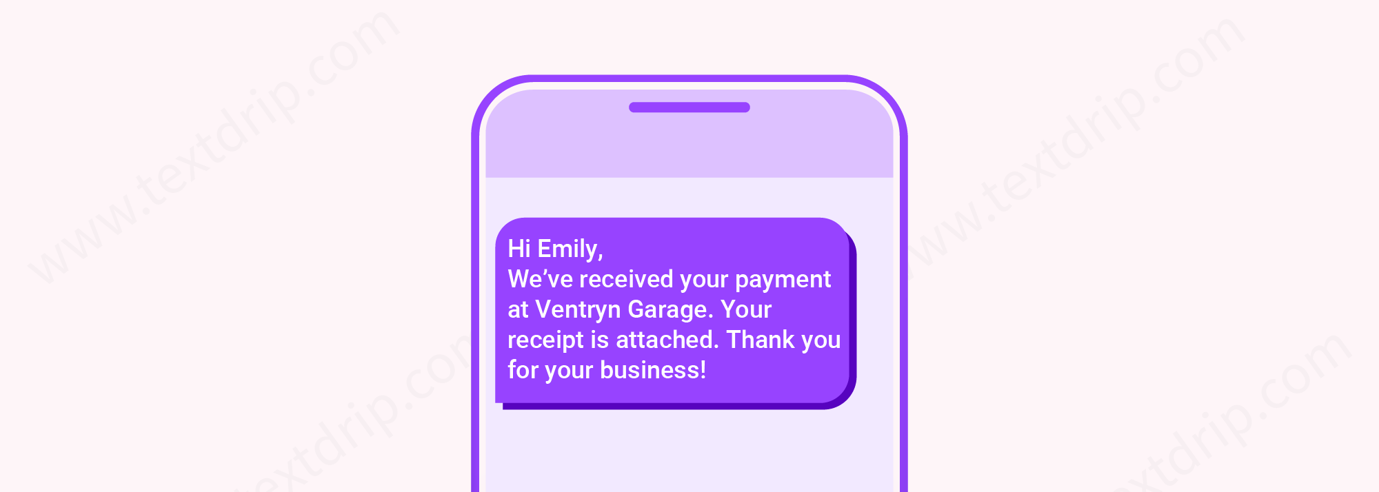 Confirmation SMS