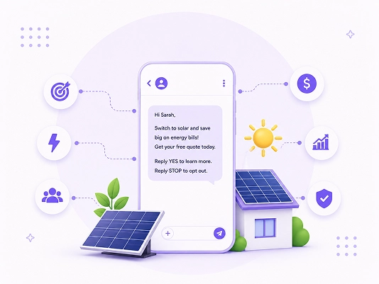 Why Use Solar Text Message Marketing?