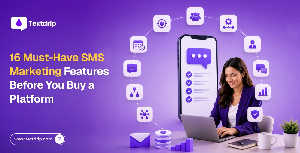 16 Must-Have SMS Marketing Features Before You Buy a Platform Subscription