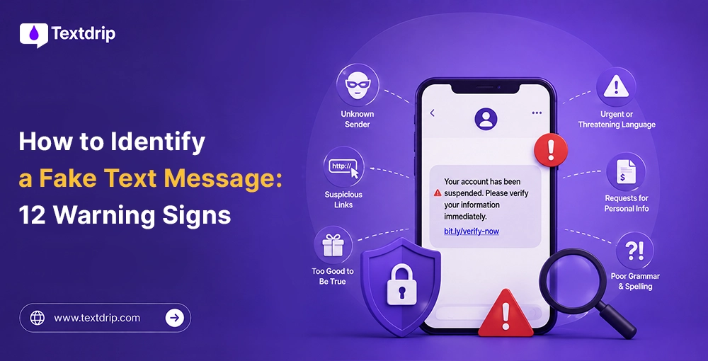 How to Identify a Fake Text Message: 12 Warning Signs