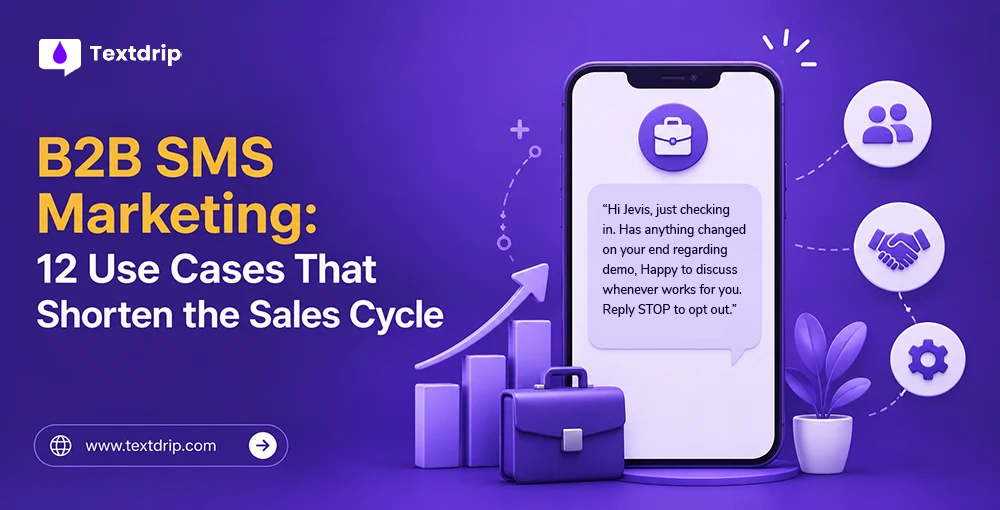 B2B SMS Marketing: 12 Use Cases That Shorten the Sales Cycle
