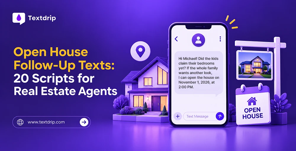 Open House Follow-Up Texts: 20 Scripts for Real Estate Agents