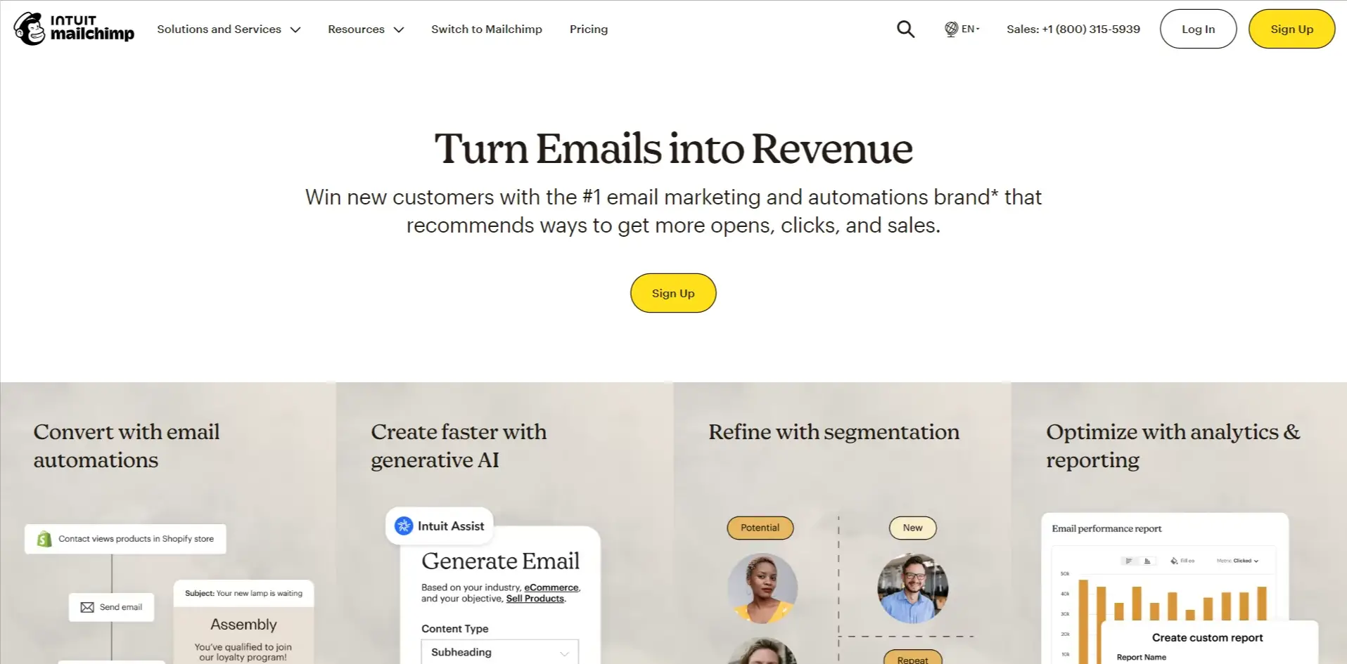 Email Marketing — Mailchimp