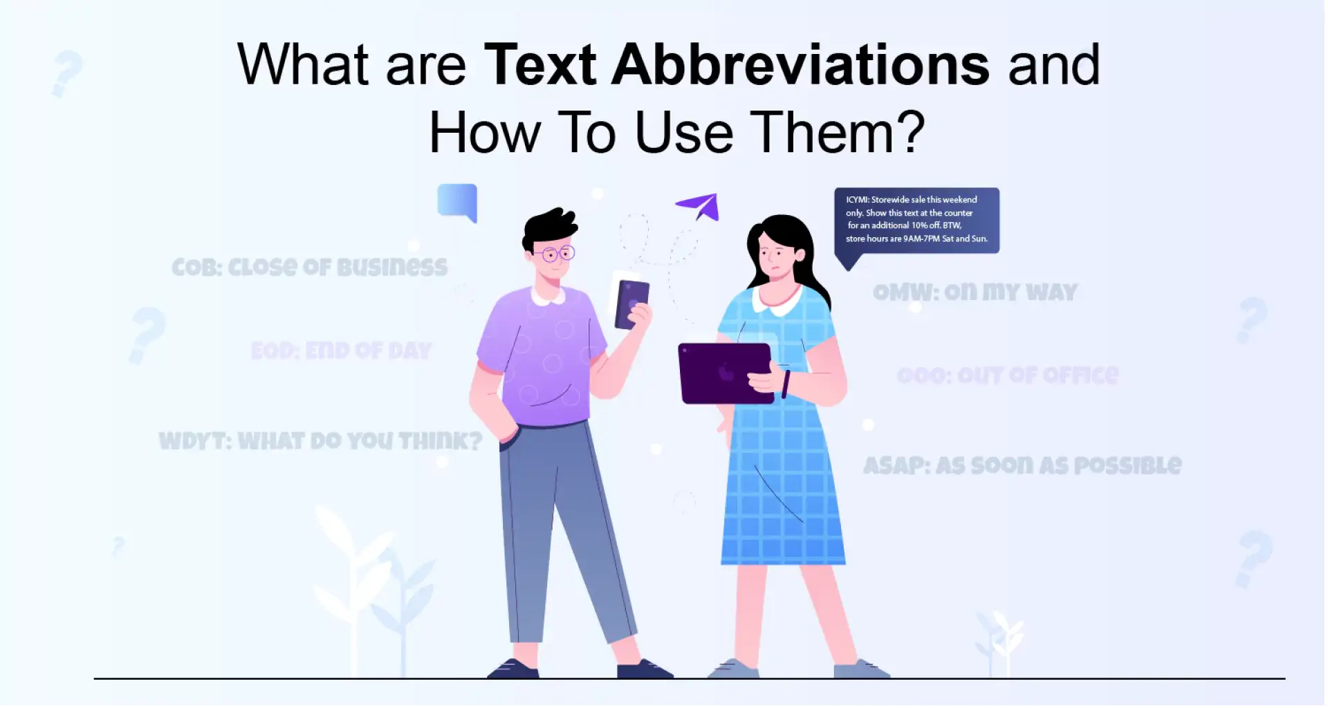 What are Text Abbreviations and How To Use Them?