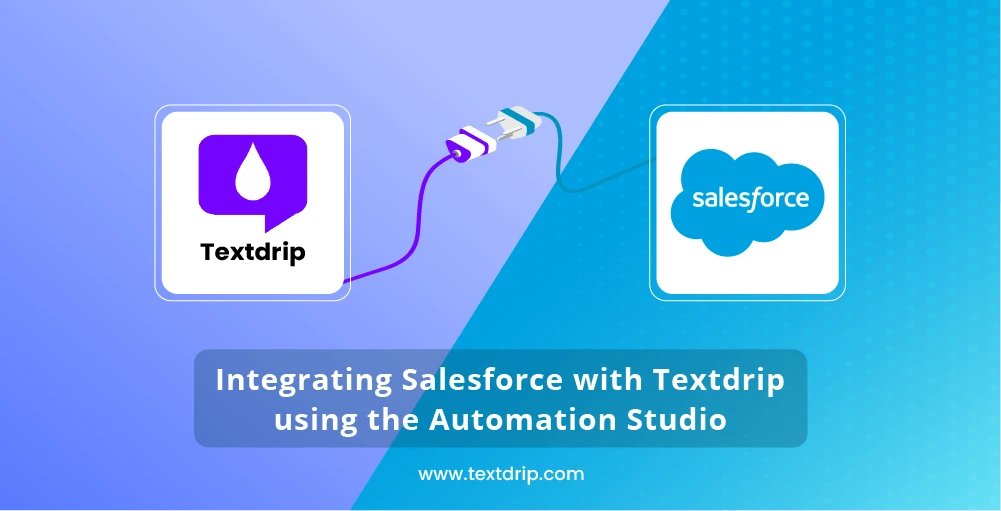 Integrating Salesforce with Textdrip using the Automation Studio