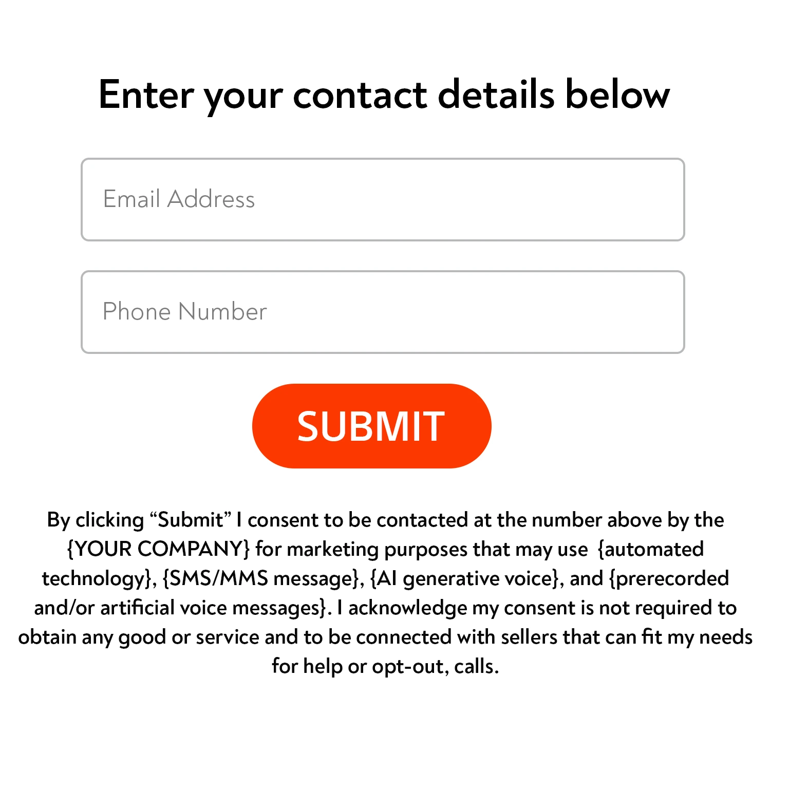 Consent-Contact-Form