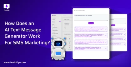 How Does an AI Text Message Generator Work for SMS Marketing?