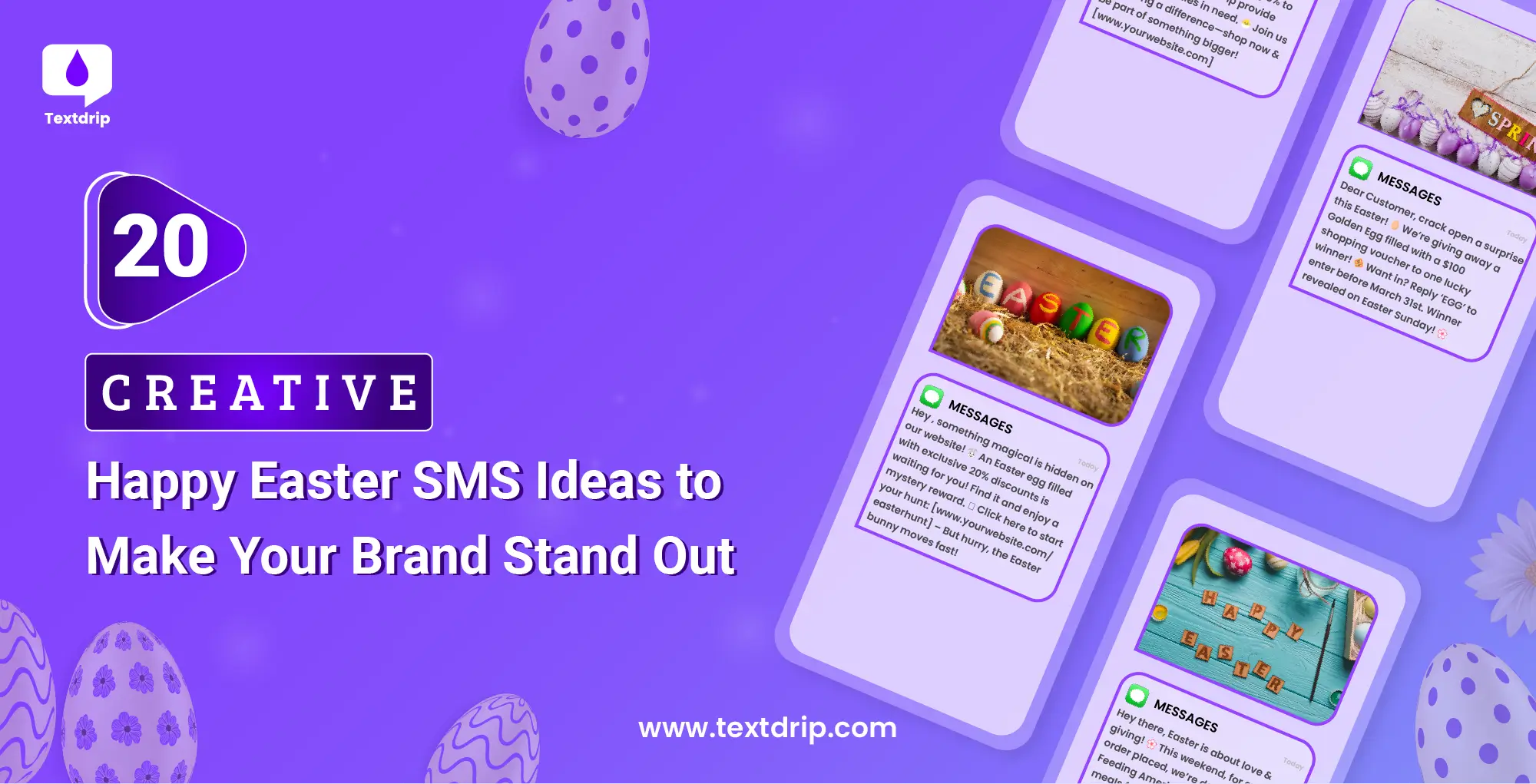 20 Creative Happy Easter SMS Ideas to Make Your Brand Stand Out