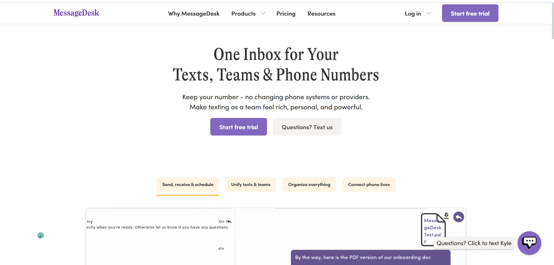 MessageDesk