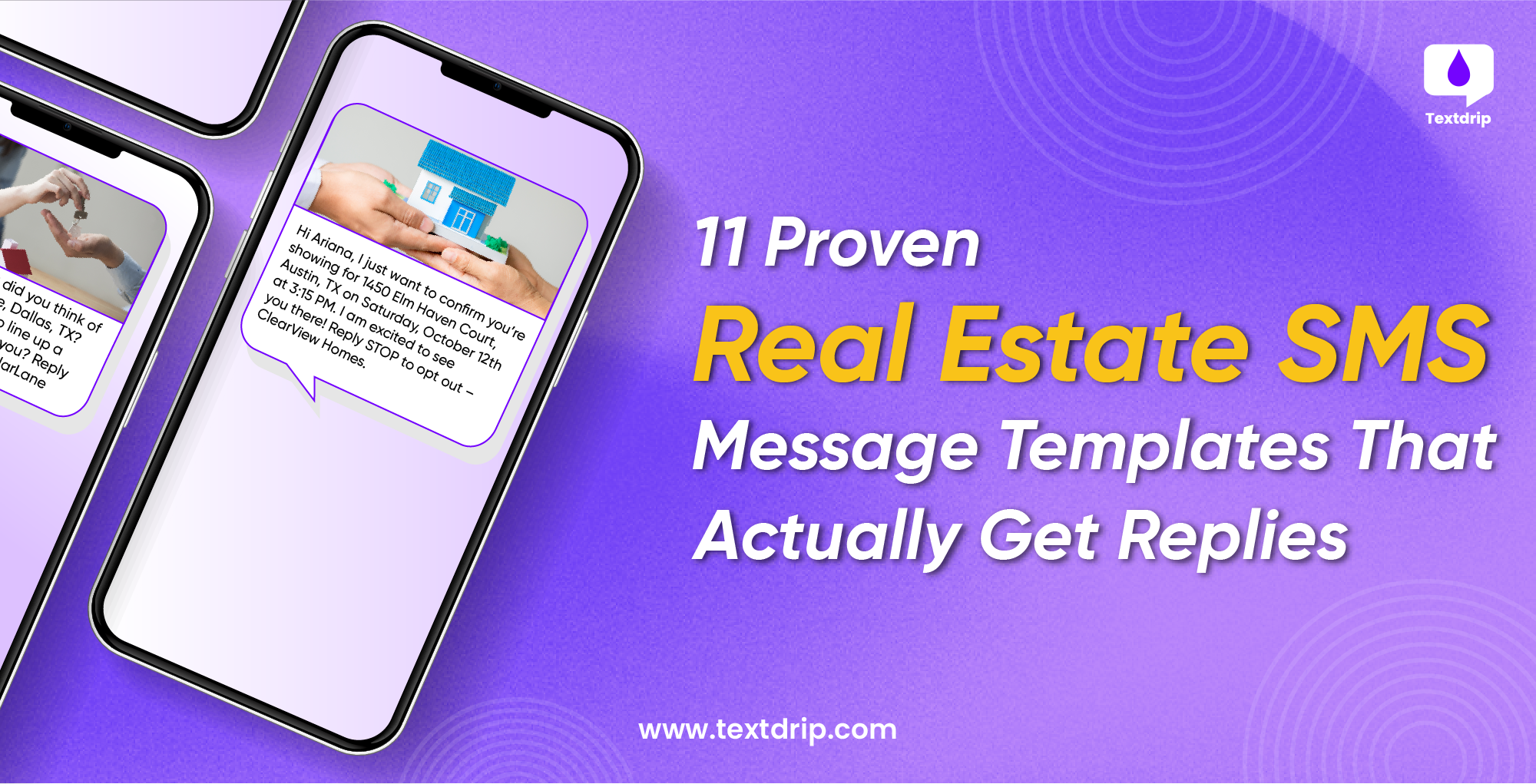 11 Proven Real Estate SMS Message Templates That Actually Get Replies