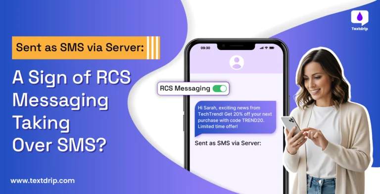Sent as SMS via Server: A Sign of RCS Messaging Taking Over SMS?