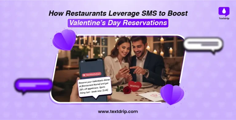 How Restaurants Leverage SMS to Boost Valentine’s Day Reservations