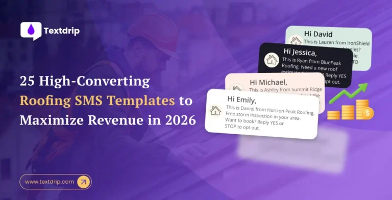 25 High-Converting Roofing SMS Templates To Maximize Revenue in 2026